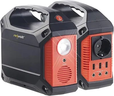 Zdjęcie produktu dla Powerbank 230V: Stacja zasilania i generator solarny, 155 Wh, 230 V, 12 V, USB, 180 W (powerbank i konwerter solarny, 230V, Ah)