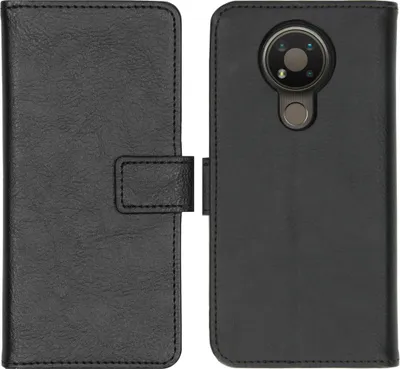Zdjęcie produktu dla imoshion Luxe Bookcase dla Nokia 3.4 - czarny