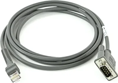 Image de Zebra - Kabel seriell - DB-9 (W) bis RJ-45 (M) - 2.13 m