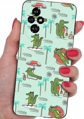 Image de Étui pour Honor 200 5G | MOTIFS | Coque en silicone mat + verre trempé 9H