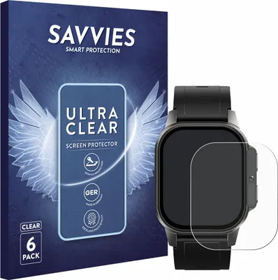 Produktbild von 6x Für RAYOFI DM62 Schutzfolie Savvies Displayschutz Display Schutz Folie Klar Transparent