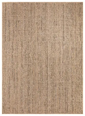 Produktbild von Waschbarer In-& Outdoorteppich Wetterfest Garten Terrasse Esszimmer Unifarben Moderner Boho Style Abstrakte Optik Größe 80x150 cm