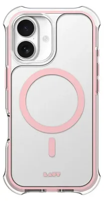 Produktbild von LAUT AERO PROTECT, Cover, Apple, iPhone 17, 16 cm (6.3"), Pink, Transparent