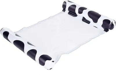 Produktbild von Swim Essentials Wasserhängematte Kuh Punkte 116 x 78 x 15 cm | Wassermatratze Matratze Schwimmmatratze Liege