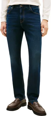 Productafbeelding van Tommy Hilfiger heren jeans, model Denton, rechte pasvorm, kleur blauw (Jasper Indigo)