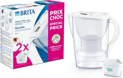 Immagine prodotto di Caraffa filtrante per acqua da 2,4 l con cartuccia maxtra pro Brita 1051133