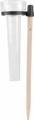 Image de Pluviomètre Benson Bois Mesure Pluie Précise, Design Naturel - Benson