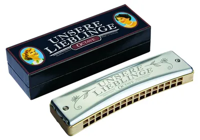 Produktbild von Hohner M7332017 Unsere Lieblinge Mundharmonika, Tonart C