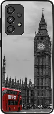 Produktbild von König Design Hülle kompatibel mit Samsung Galaxy A33 5G Kunststoff Soft Handyhülle - Handy Case Big Ben