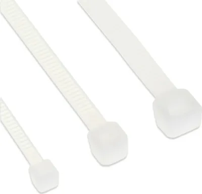 Image de InLine® 59964H Colliers de câble, longueur 300mm, largeur 3,6mm, naturel, 100 pièces