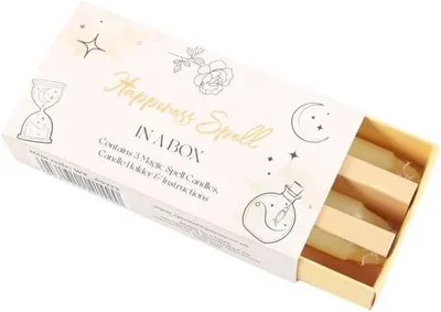 Productafbeelding van Magic Happiness 'Spell in a Box' Kit | Trek vreugde en positiviteit aan. Inclusief rituele benodigdheden, gemakkelijk uit te voeren