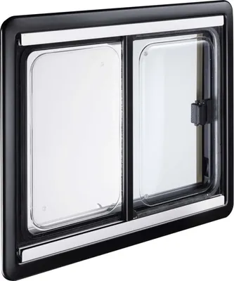 A product shot of a Dometic S4 sliding window.