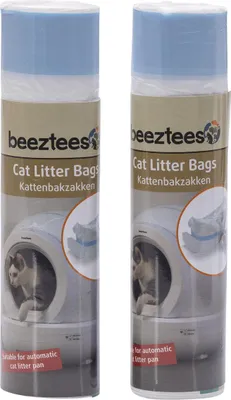 Produktbild von Beeztees Katzenstreubeutel für Katzentoilette - 10 Stück