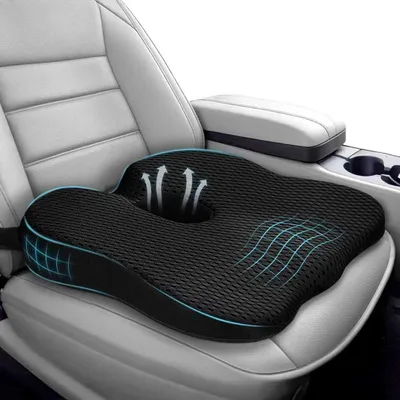 Image de Coussin ergonomique pour siège de voiture en mousse à mémoire de forme