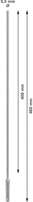Image de Bosch PRO SDS plus-5X Marteau perforateur 5,5 x 400 x 460 mm - 2608836611