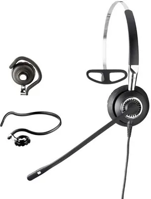Produktbild von Jabra BIZ 2400 Mono 3 in 1 Headset Schwarz 2406-820-104
