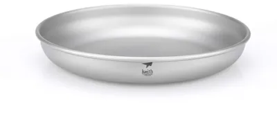 Imagen del producto de Plato de titanio, 450 ml, color gris