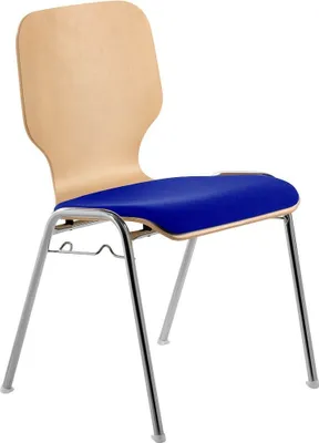 Produktbild von Mayer Stapelstuhl myDARIO 211604 01 26 396 blau Stoff