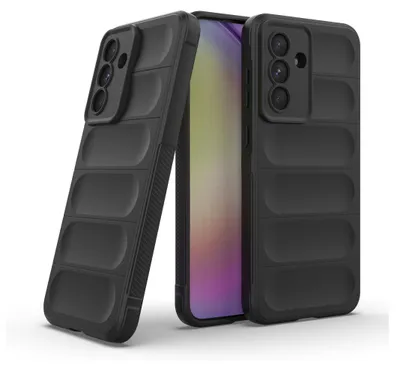 Produktbild von Handy Hülle für Samsung Galaxy A56 5G Grip Case Cover Schutzhülle Softgrip Farbe: Schwarz