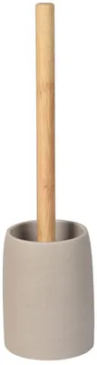 Produktbild von Sapho RIKO WC-Bürste zum Stellen, Beige/Bambus