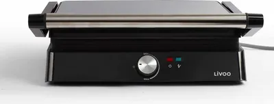 Zdjęcie produktu dla Livoo Panini i grill kontaktowy 2200 W Szary