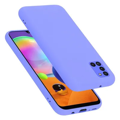 Produktbild von Cadorabo Schutzhülle für Samsung Galaxy A31 Hülle in Lila Handyhülle Case Cover TPU Etui