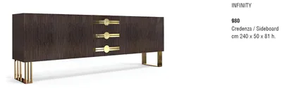 Produktbild von Schrank Möbel Kommoden Kommode Anrichte Sideboard Braun Sideboards Massiv Holz