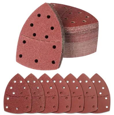 Produktbild von Schleifpapier Dreieckschleifer, 120 Stück Deltaschleifer Schleifpapier