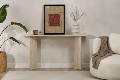 Immagine prodotto di Skye Decor, Sira - Travertino, credenza, travertino, pannello in melamina 100 %, 150 x 35 x 75 cm