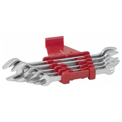 Immagine prodotto di KS TOOLS Set di chiavi aperte doppie, 5 pezzi 8-19 mm ( 517.0145 )