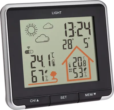Obrázek produktu pro TFA Rádiová meteorologická stanice Dostmann LIFE 35.1153.02 Rádiová meteorologická stanice Předpověď na 12 až 24 hodin (35.1153.02)