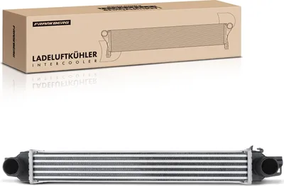 Immagine prodotto di Frankberg 1x Intercooler Turbocooler per Citroën Nemo Fiat Fiorino Qubo anno dal 2007 1.3L 1.4L