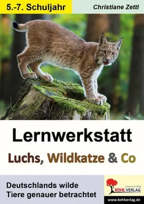 Obrázok produktu pre Lernwerkstatt Luchs, Wildkatze & Co