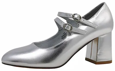 Produktbild von Post Xchange Metallic Pumps Silber in Gr. 37