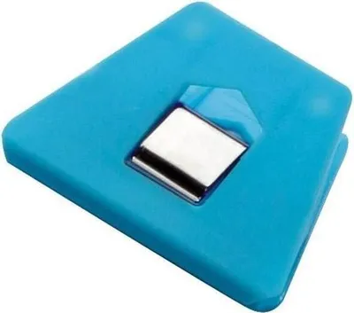 Produktbild von Briefklemmer Multi Clip Signal 2 70x50mm VE=1 Stück hellblau