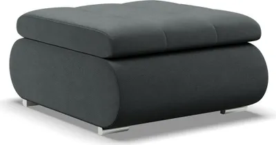 Produktbild von Sitzpouf für das Wohnzimmer, Dunkelgrau