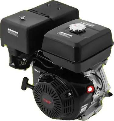 Obrázek produktu pro Plynový motor, výkon 15 HP, všestranné použití, černá barva