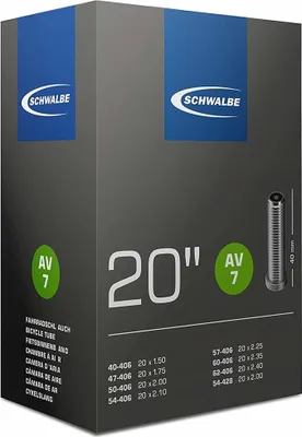 Image de Schwalbe tube intérieur 20 pouces (40/62-406, 54-428) AV 40 mm