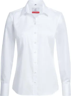 Produktbild von Greiff Corporate Bluse PREMIUM Damen ® Bügelfrei Weiß 36