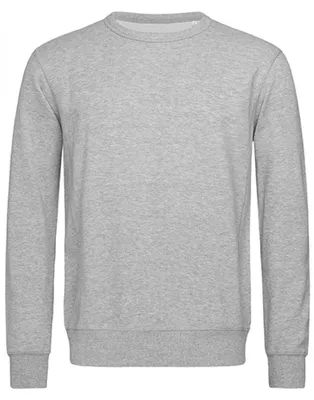 Produktbild von Stedman® - Active Sweatshirt - Grey Heather - S