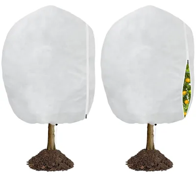 Imagen del producto de Protección para plantas en invierno, 2 unidades, 210 x 180 cm, para plantas en macetas