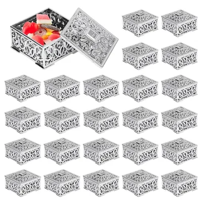 Image de Omgoods - Petits coffrets de bonbons pour mariages et fêtes (lot de 24)