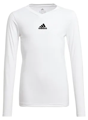 Image de Maillot Adidas « Team Base » pour enfants à manches longues PP1324 (176) (blanc)