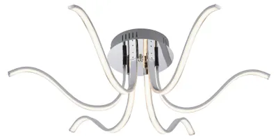 Immagine prodotto di Plafoniera a LED con 6 bracci metallici curvi VALERIE