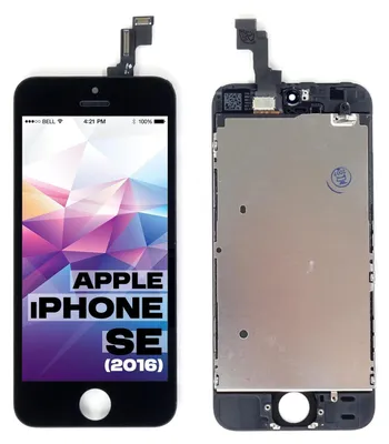 Productafbeelding van Scherm voor Apple iPhone SE met origineel RETINA-display, zwart