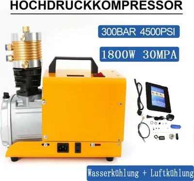 Produktbild von 300BAR vysokotlaké vzduchové čerpadlo 30Mpa elektrické kompresorové čerpadlo PCP vzduchový kompresor vysokotlaké vzduchové čerpadlo vzduchový kompresor