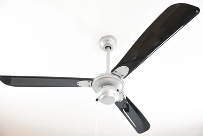 Obrázek produktu pro Venkovní stropní ventilátor Mountain Gale stříbrný 132 cm se stahovací šňůrou IP44