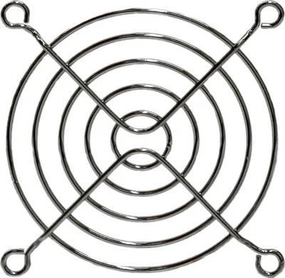 Immagine prodotto di InLine® 33372X Griglia di ventilazione in metallo, nera, 140x140 mm