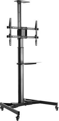 Image de Support TV avec roues Ewent EW1540 37" - 70" Noir