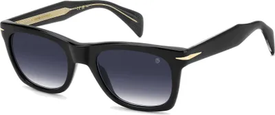Obrázok produktu pre David Beckham DB 1222/S BLACK/BLUE SHADED 53/21/150 Pánske okuliare Slnečné okuliare